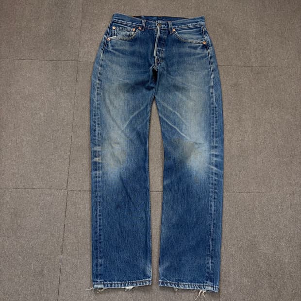 90s levis 리바이스 501  made in usa 빈티지 데님 