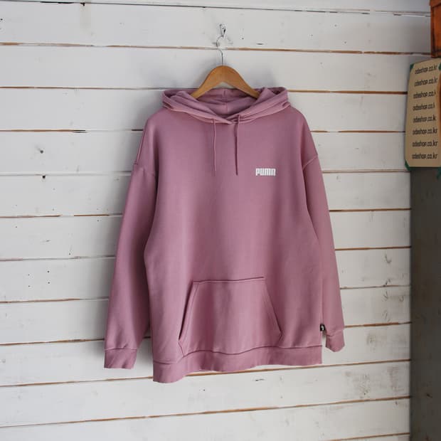 (착용컷) PUMA 후드 티셔츠 (남성용 100)