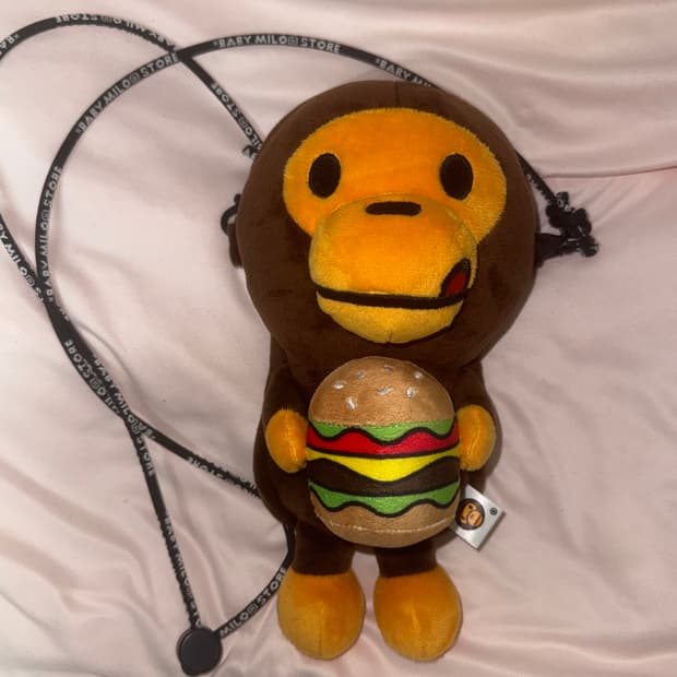 베이프 베이비 마일로 햄버거 모바일 백