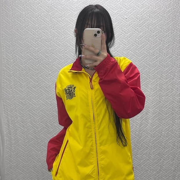 아디다스 스페인 에스파냐 오버핏 윈드브레이커 바람막이 M C07852