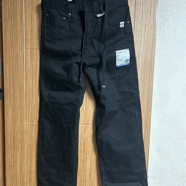 미하라 야스히로 블랙데님 팝니다 50사이즈