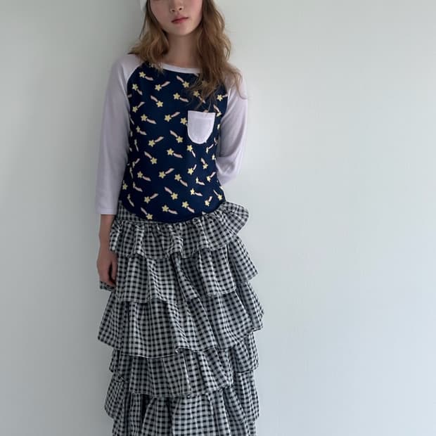 샵페어리 캉캉 롱스커트