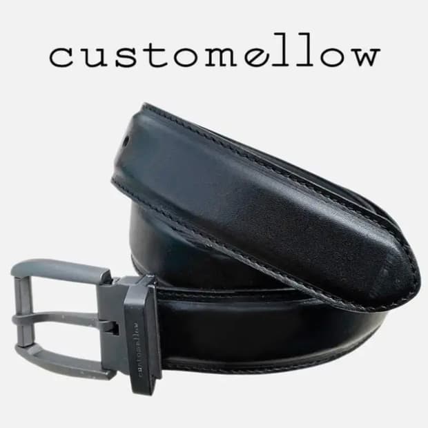 [정품] CUSTOMELLOW 커스텀멜로우 소가죽 벨트(33~37)