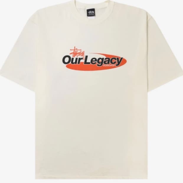 스투시 아워레가시 반팔 L