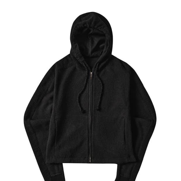 EP.7 WOMEN 01 HOODIE ZIP UP black S사이즈