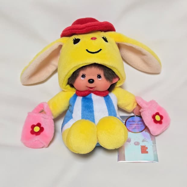 몬치치 쇼핑하는 래빗 🐰💛🩷🩵❤️🤍