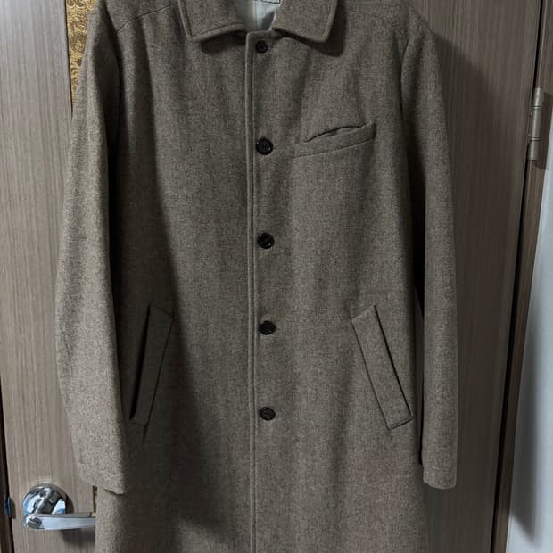 유니버셜웍스 Universal Works 탑코트 베이지M