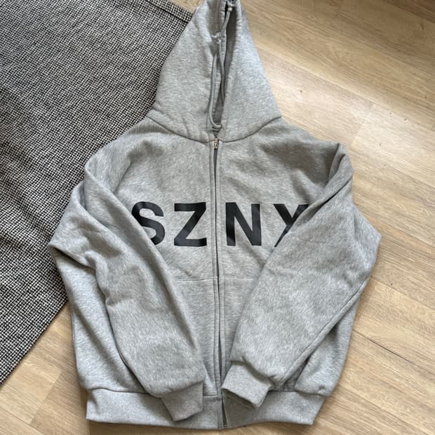 이지 YEEZY 후드집업 HD-10 그레이 한국 한정판 2사이즈