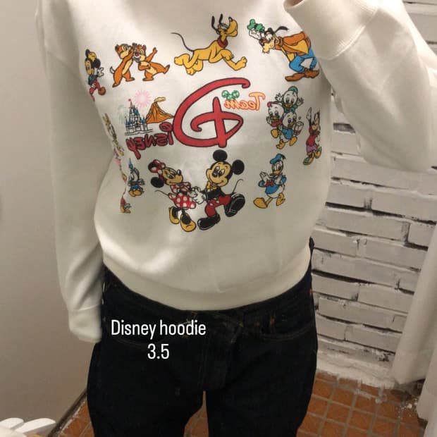 디즈니 후드티