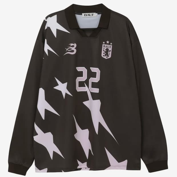 바우프 STAR 넘버링 싸커 유니폼 풋볼 져지 [브라운]