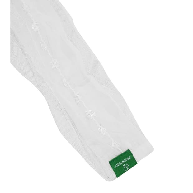 노컨텐츠 lace scarf_white