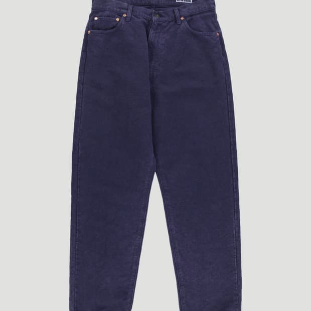 캡틴선샤인 5pkt pants 34size 네이비 블루