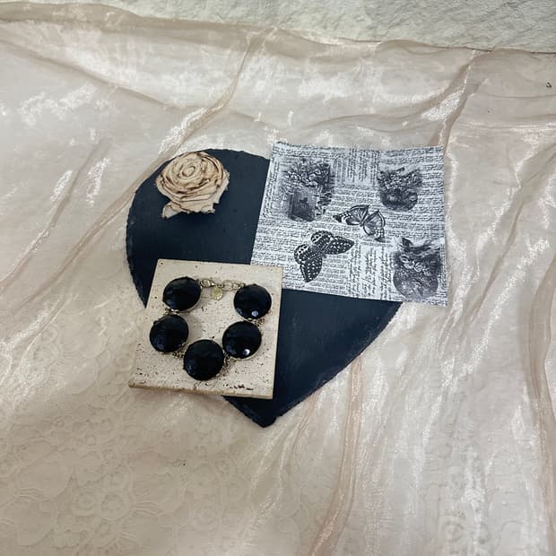 빈티지 J.crew 중세 오리엔탈 팔찌