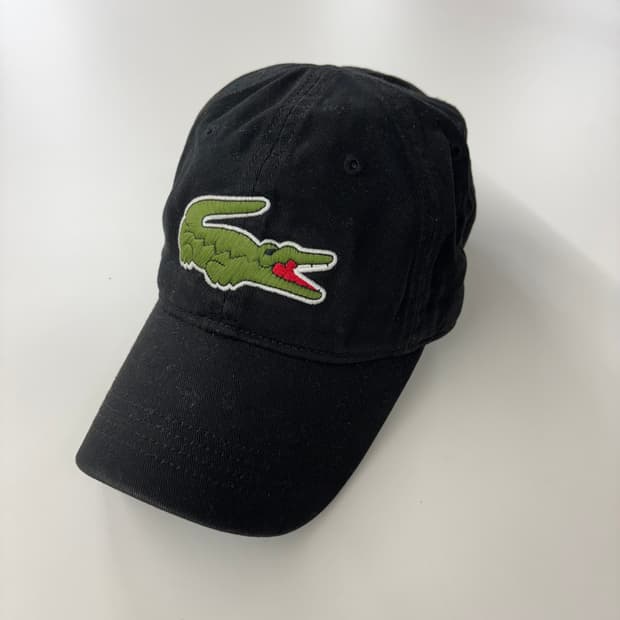라코스테 빅 크로코 자수 볼캡