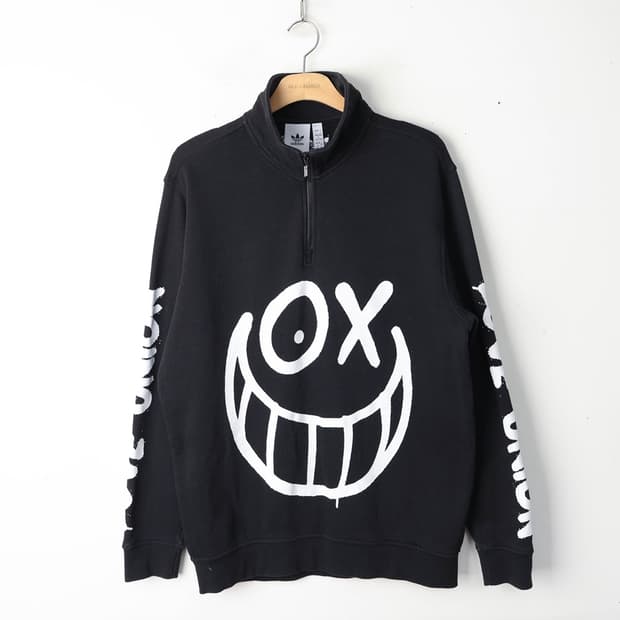 105/아디다스 앙드레사라이바 하프집 풀오버