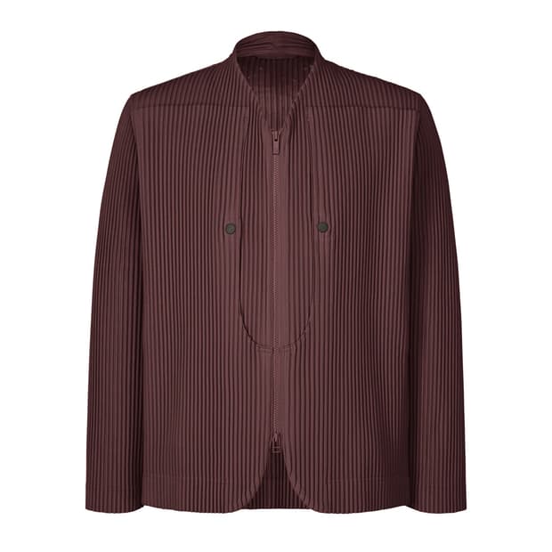 옴므플리세 먼슬리 11월 쿼리 자켓 와인 퍼플