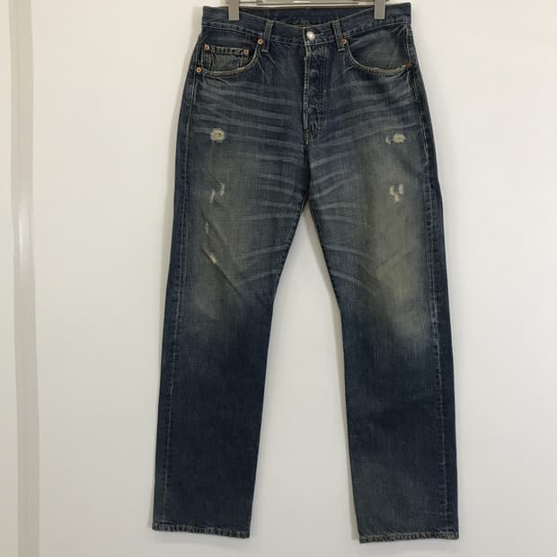 리바이스 00s 501 워싱 데님청바지 [31-32인치]