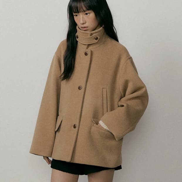 링서울 울 하프 코트