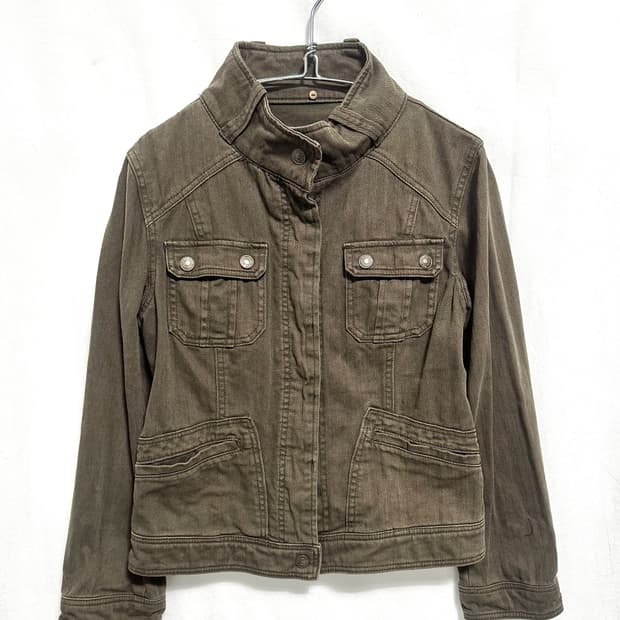 Khaki utility jacket