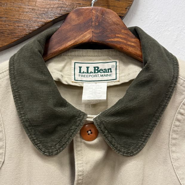 L) 70-80s USA L.L.Bean Cotton Field Jack