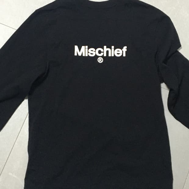 미스치프 롱슬리브 남녀공용 라지