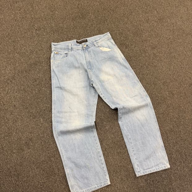 사우스 폴 빈티지 연청 올드스쿨 힙합팬츠