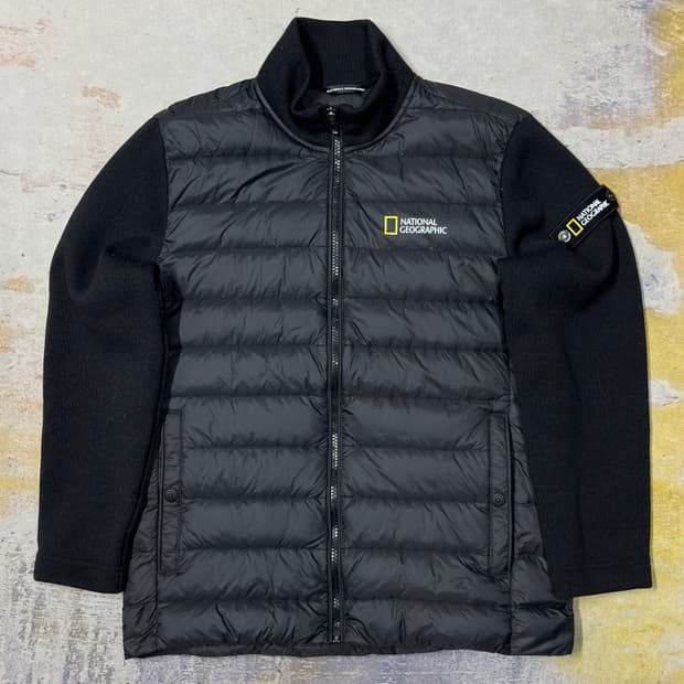 내셔널지오그래픽 패딩니트 s
