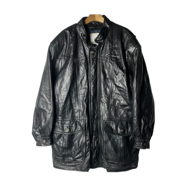 [London Fog] 90's 런던포그 램스킨 카코트