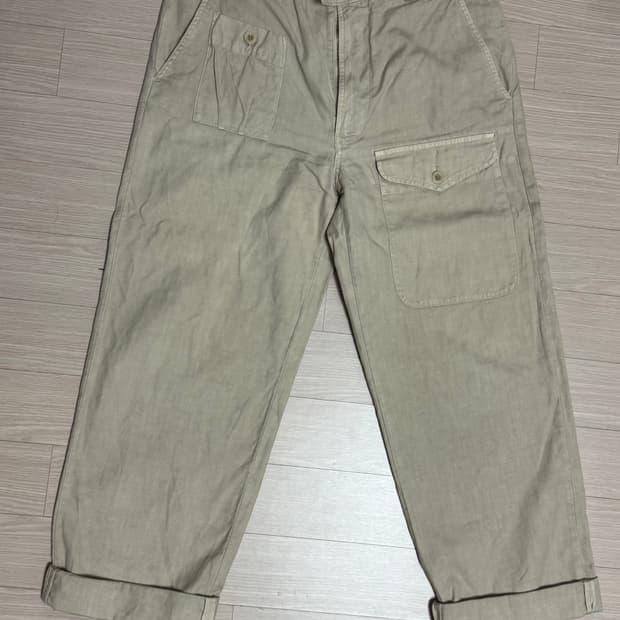 이스트하버서플러스 코튼 린넨 혼방 팬츠 46(30)