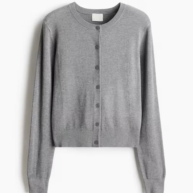 H&M 파인 니트 가디건