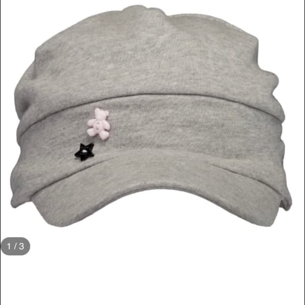 샬롬클럽 샤이 햇 그레이 모자