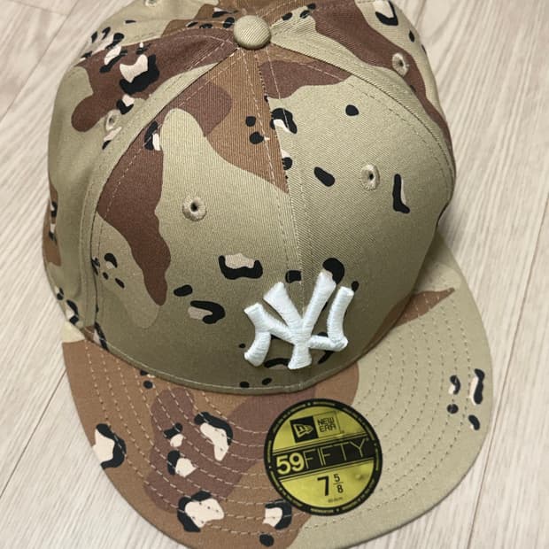 뉴에라 MLB 뉴욕 양키스 베이직 사이즈캡 식스데이 카모