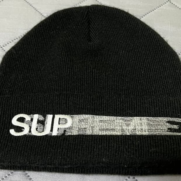 슈프림 모션로고 비니