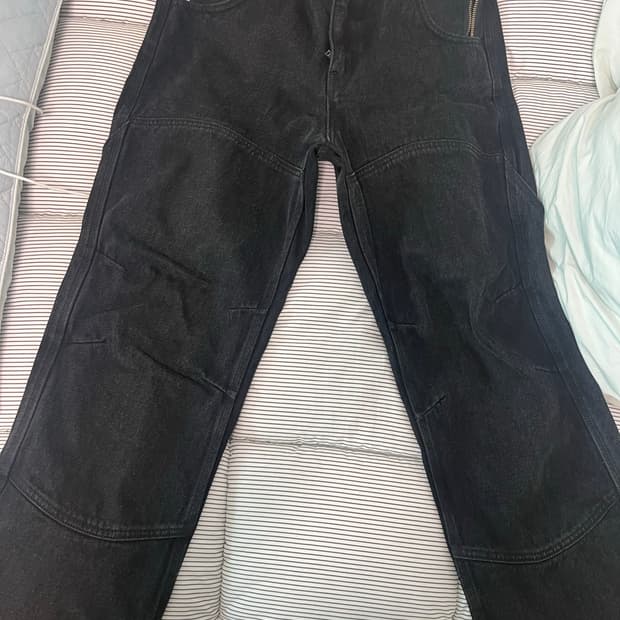 MPa CALF POCKET PANTS (BLACK) M size
