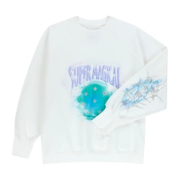 투위드 Super magical raglan fit sweatshirt