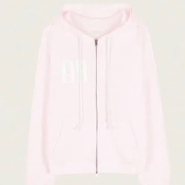 클리시어 09 후드집업 쿨핑크