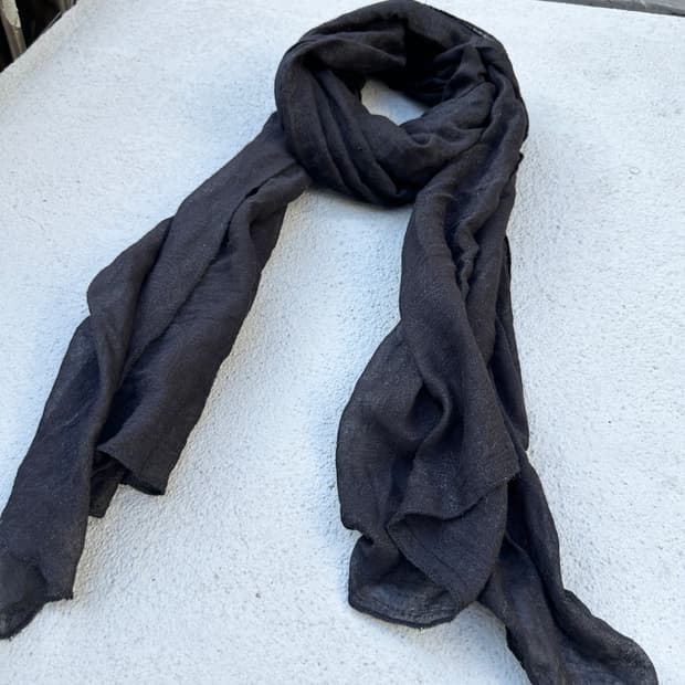NONE faint pattern vintage scarf