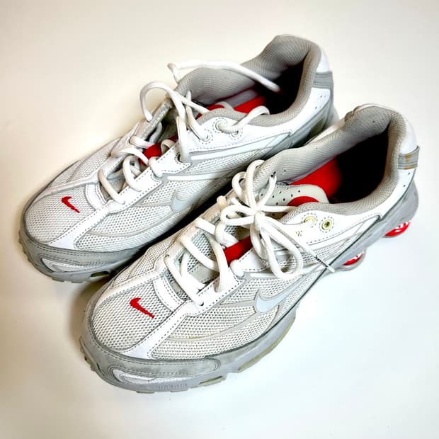 나이키 x 슈프림 샥스 라이드 2 SP 화이트 265mm