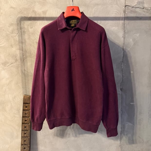 80s 에디바우어 칼라 맨투맨 105