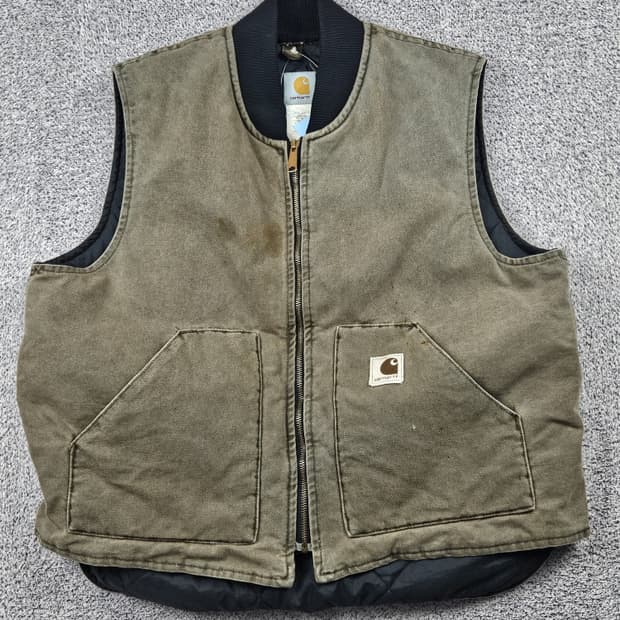 칼하트 V02 덕 캔버스 워크 베스트 ( XL ) / 10353