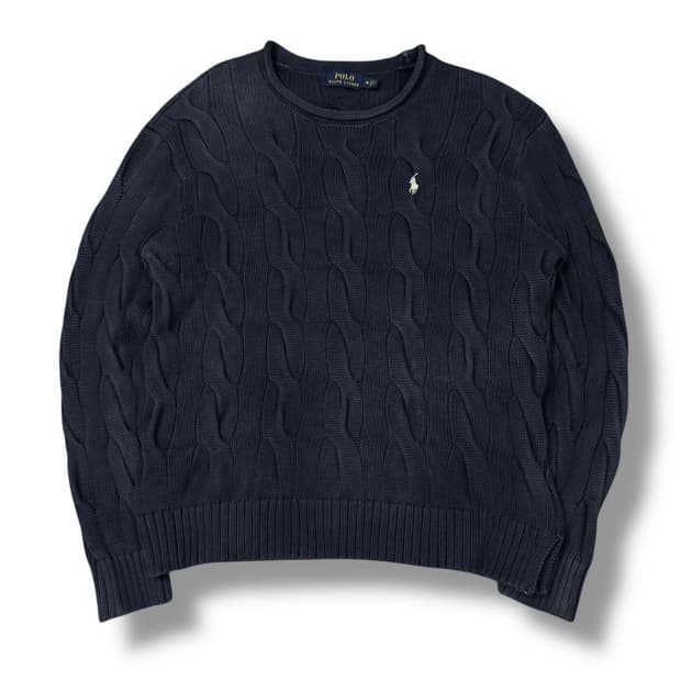 신형탭 폴로 랄프로렌 케이블 니트