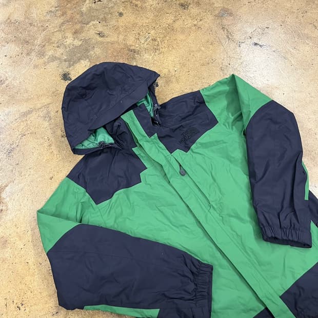 [정품/S] 노스페이스 그린 바람막이 자켓 b17