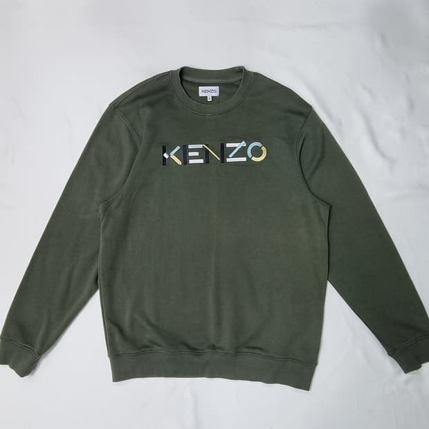 겐조 멀티컬러 로고 맨투맨 XL _ 남성