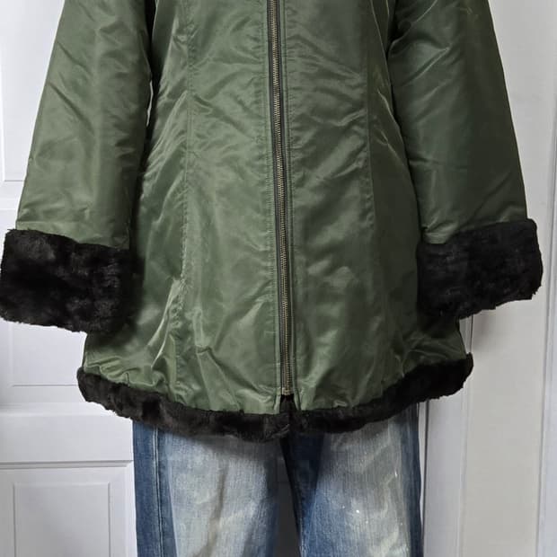 Wrangler 랭글러 퍼트리밍 패딩파카