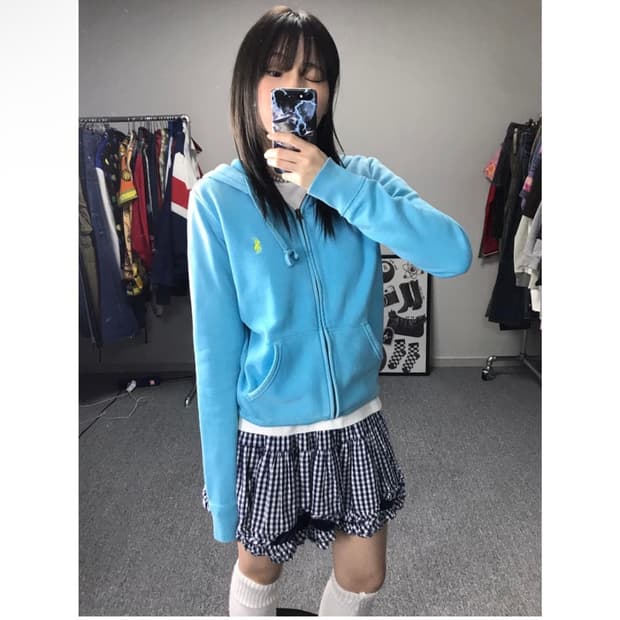 폴로 랄프로렌 후드 집업 