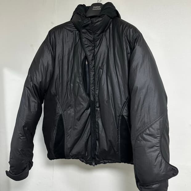 엑슬림 ep6 다운 패딩 블랙