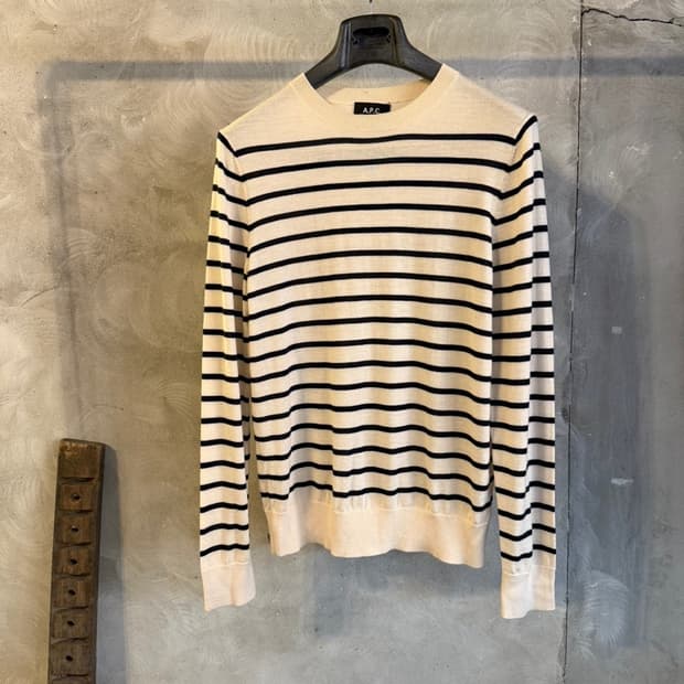 아페쎄 메리노울 니트 슬림100