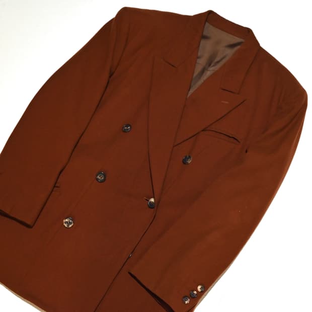 Issey miyake 80s double blazer