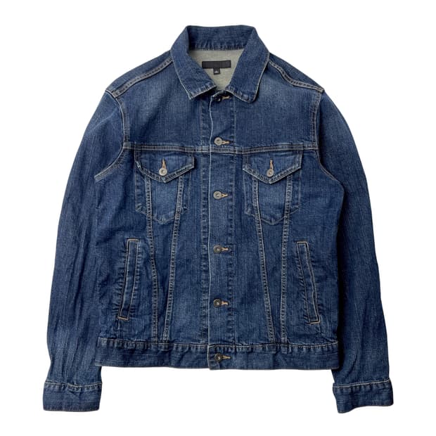 [중고] 유니클로 데님 자켓 청자켓 L