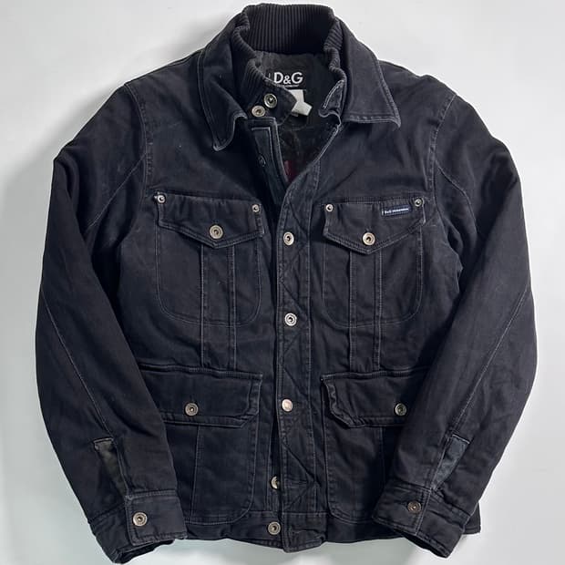 돌체 앤 가바나 블랙 필드자켓